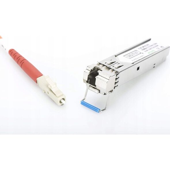 Moduł SFP Digitus 1.25 Gbps BiDi WDM SFP Modul,20km,SM,LC Simpl.,1000Base-LX,DDM