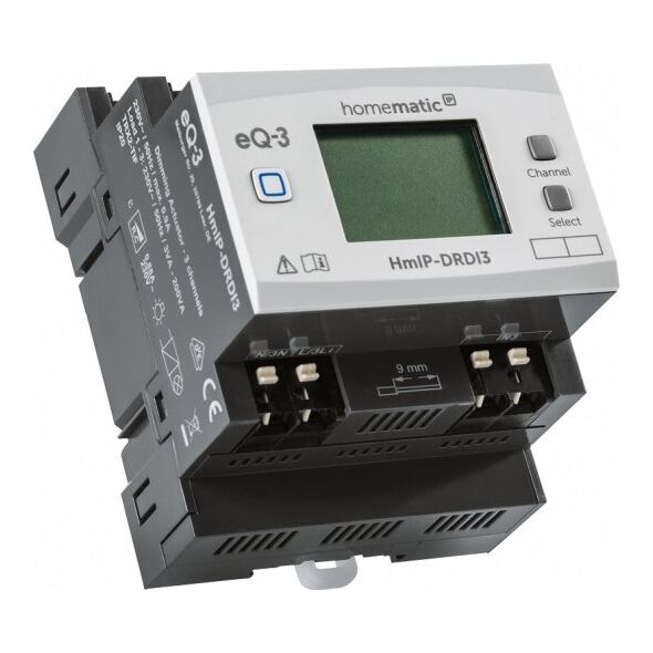 HomeMatic IP Homematic IP Dimmaktor für Hutschienenmontage – 3-fach