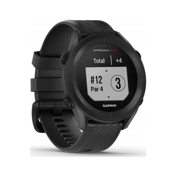 Zegarek sportowy Garmin Garmin Golf-Uhr Approach S12 Schwarz/Schwarz