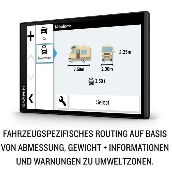 Nawigacja GPS Garmin Garmin CAMPER 795 EU
