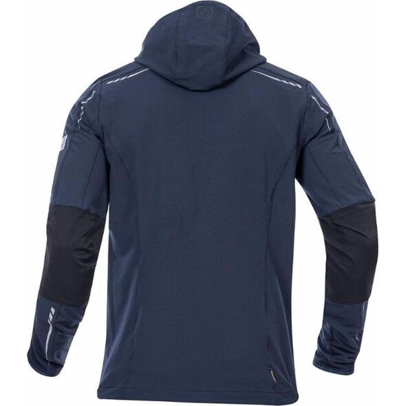Ardon BREEFFIDRY STRETCH ARDON - męska bardzo lekka kurtka stretchowa, softshellowa, kaptur, odblaski - Ciemno-szara H5987 L