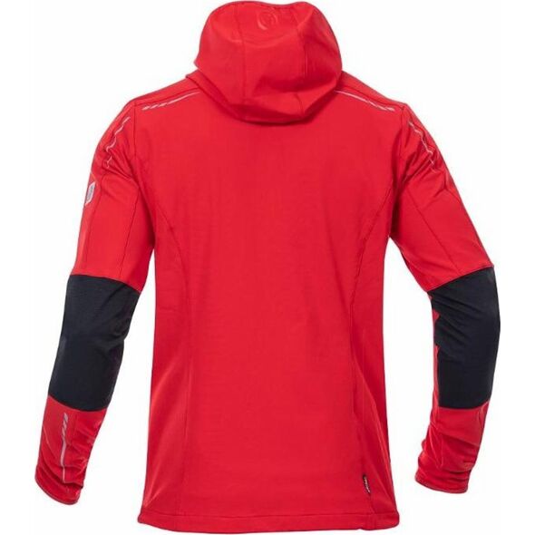 Ardon BREEFFIDRY STRETCH ARDON - męska bardzo lekka kurtka stretchowa, softshellowa, kaptur, odblaski - Ciemno-szara H5987 XL