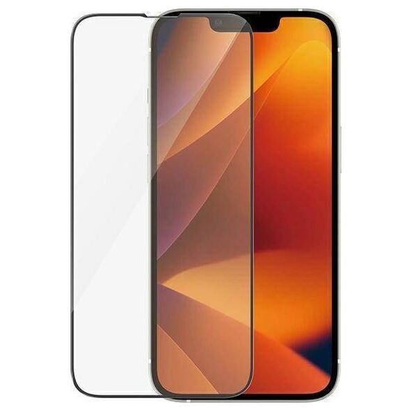PanzerGlass PanzerGlass Ultra-Wide Fit - szkło antybakteryjne do iPhone 14 / 13 Pro/ 13 czarna ramka