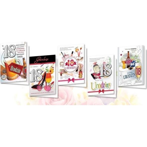 Top Graphic Karnet B6 z nalepkami 18stka (10szt) MIX