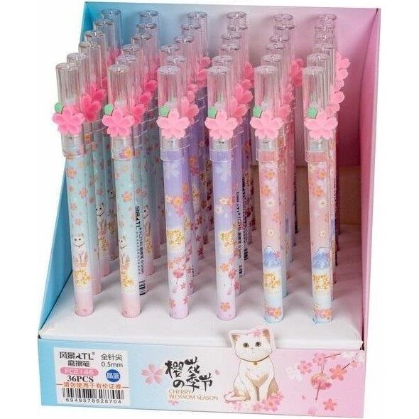 FANDY Długopis wymazywalny Fun Cherry MIX (36szt)