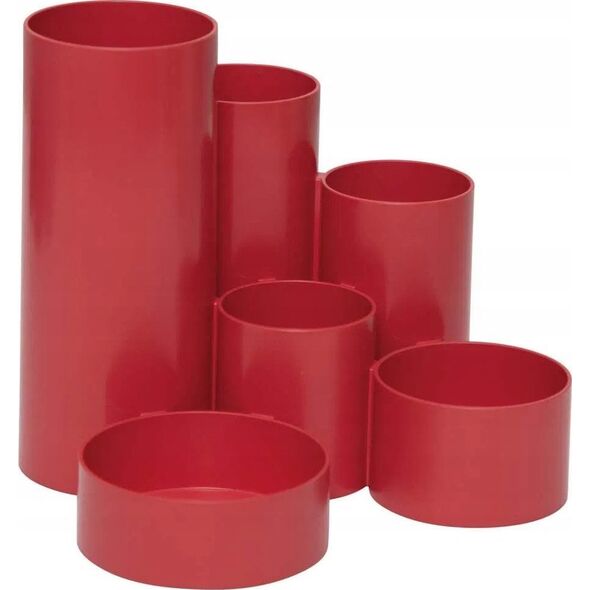 MAUL Stifteköcher MAULtubo Recycling rot