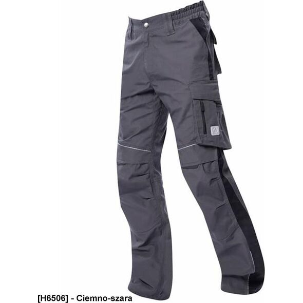 Ardon ARDON URBAN+ - spodnie do pasa 65 % poliester, 35 % bawełna, canvas, ok. 270 g/m Tabiflex - stretch, 11 kieszeni + na - Ciemno 50