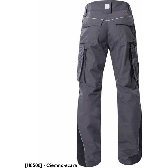 Ardon ARDON URBAN+ - spodnie do pasa 65 % poliester, 35 % bawełna, canvas, ok. 270 g/m Tabiflex - stretch, 11 kieszeni + na - Ciemno 54