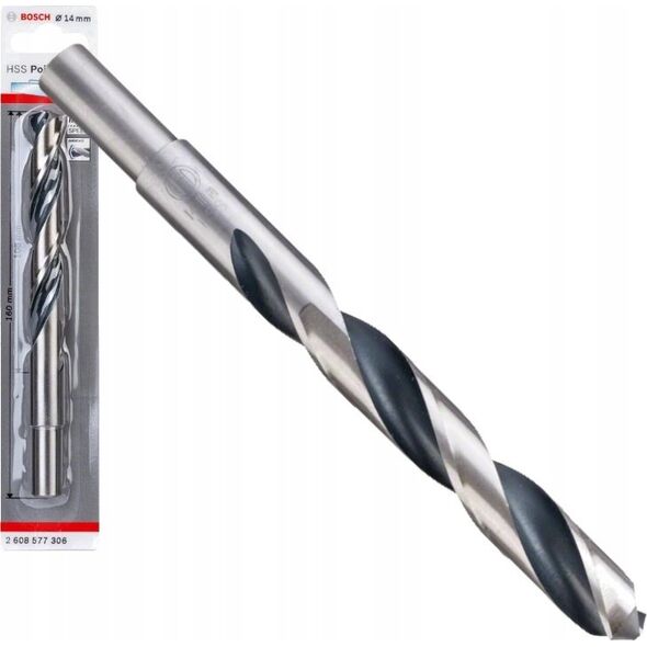 Wiertło Bosch Bosch HSS twist drill PointTeQ DIN338, O 14mm (working length 108mm, reduced shank)