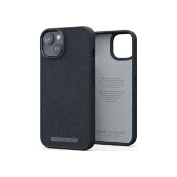 Njord by Elements Njord by Elements Etui zamszowe do iPhone 14 Plus Black Comfort+