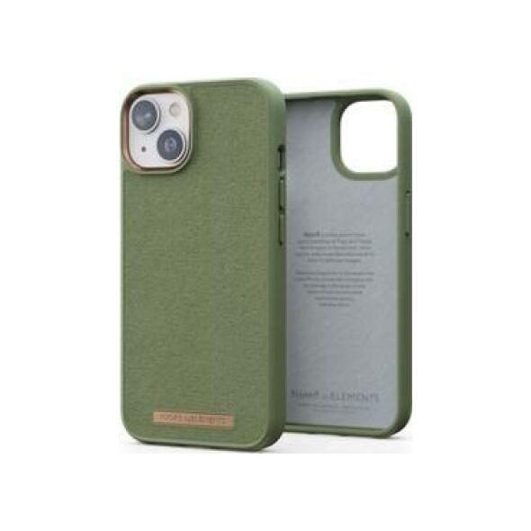 Njord by Elements Njord by Elements Etui zamszowe do iPhone 14 Plus Olive Comfort+