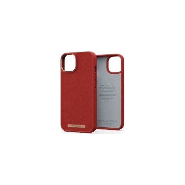 Njord by Elements Njord by Elements Etui zamszowe do iPhone 14 Plus Burnt Orange Comfort+