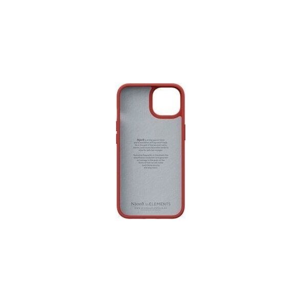 Njord by Elements Njord by Elements Etui zamszowe do iPhone 14 Plus Burnt Orange Comfort+