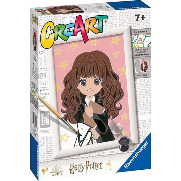 Ravensburger CreArt Harry Potter Hermiona obrazek do malowania po numerach + ramka