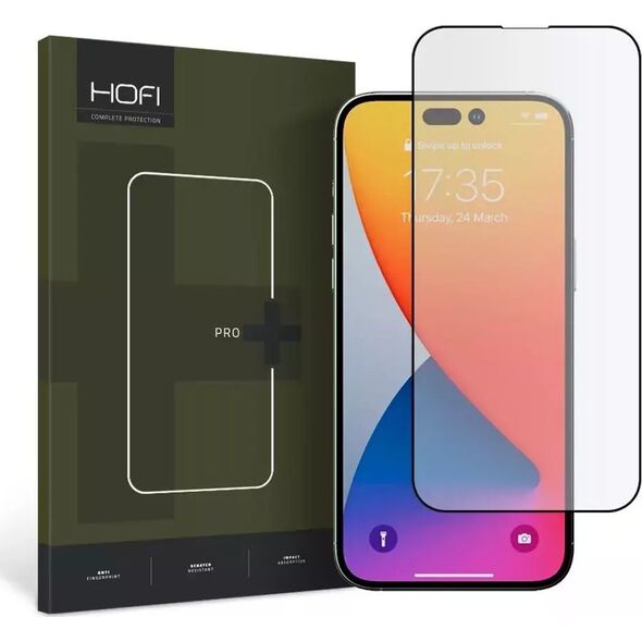 Hofi Szkło hartowane Hofi Glass Pro+ do Apple iPhone 14 Pro Black