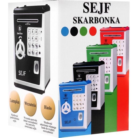 Ramiz Sejf Skarbonka Czerwony