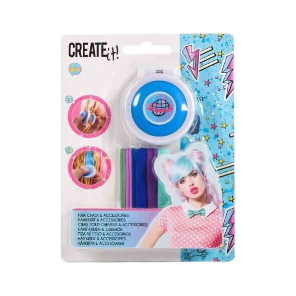 Canenco CANENCO Create It! Kreda do włosów + akcesoria dla dzieci