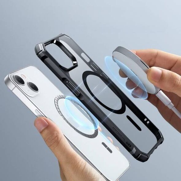 ESR Etui ESR Air Armor Halolock MagSafe Apple iPhone 14 Plus Clear/Black