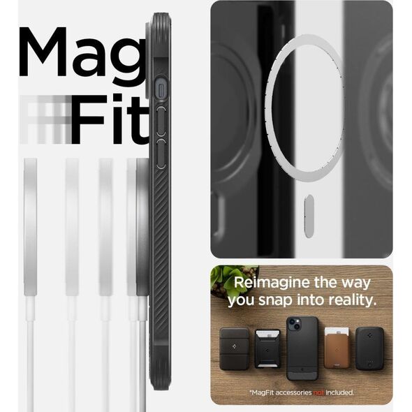 Spigen Etui Spigen Rugged Armor Mag MagSafe Apple iPhone 14 Plus Matte Black