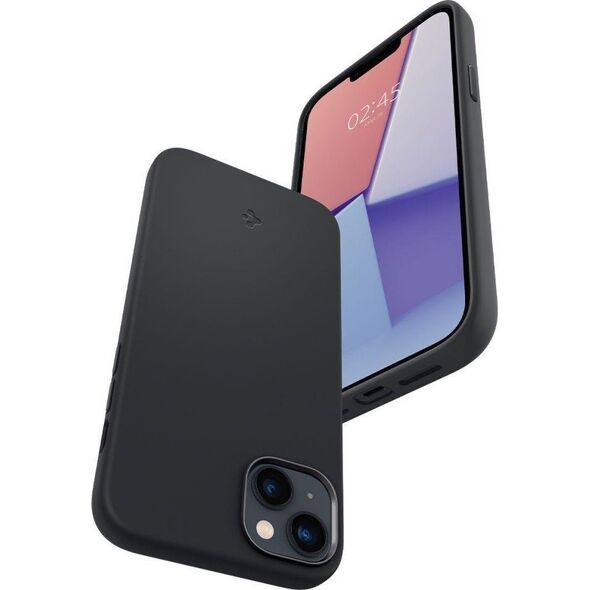 Spigen Etui Spigen Silicone Fit Mag MagSafe Apple iPhone 14 Plus Black