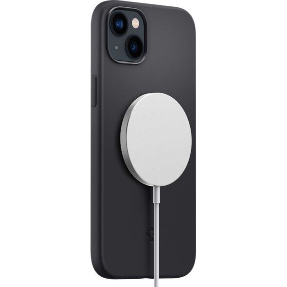 Spigen Etui Spigen Silicone Fit Mag MagSafe Apple iPhone 14 Plus Black