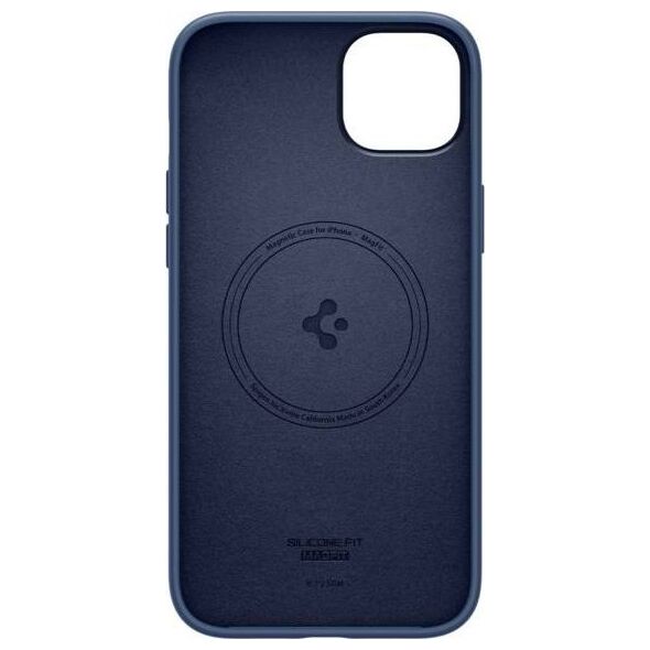 Spigen Etui Spigen Silicone Fit Mag MagSafe Apple iPhone 14 Plus Navy Blue