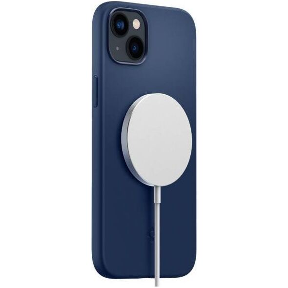 Spigen Etui Spigen Silicone Fit Mag MagSafe Apple iPhone 14 Plus Navy Blue