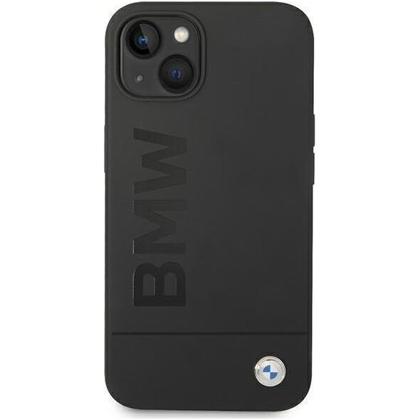 BMW Etui BMW BMHMP14MSLBLBK iPhone 14 Plus 6,7" czarny/black hardcase Silicone Signature Logo Magsafe