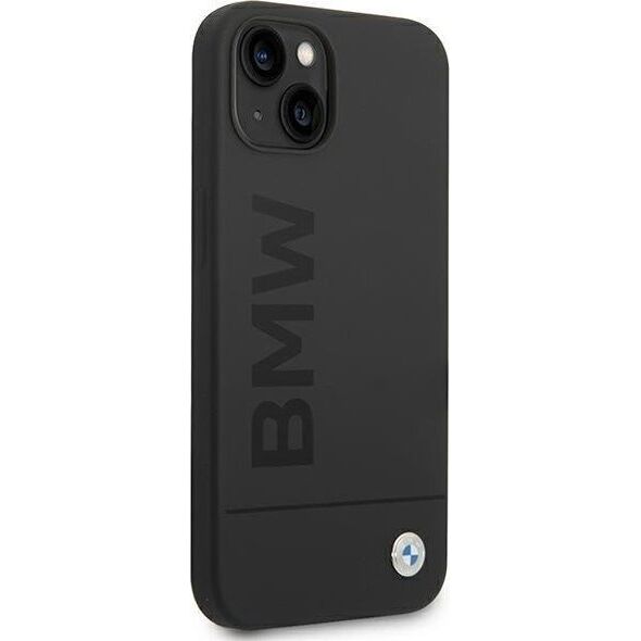 BMW Etui BMW BMHMP14MSLBLBK iPhone 14 Plus 6,7" czarny/black hardcase Silicone Signature Logo Magsafe