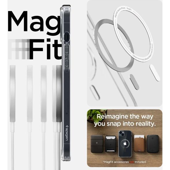 Spigen Etui Spigen Ultra Hybrid Mag MagSafe Apple iPhone 14 Plus Carbon Fiber