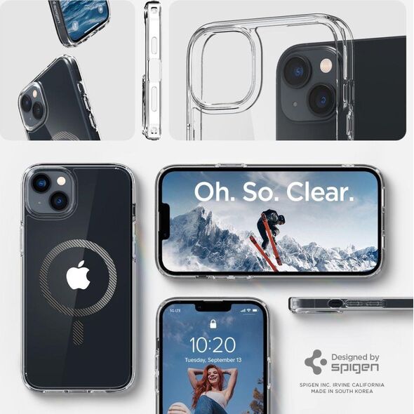 Spigen Etui Spigen Ultra Hybrid Mag MagSafe Apple iPhone 14 Plus Carbon Fiber