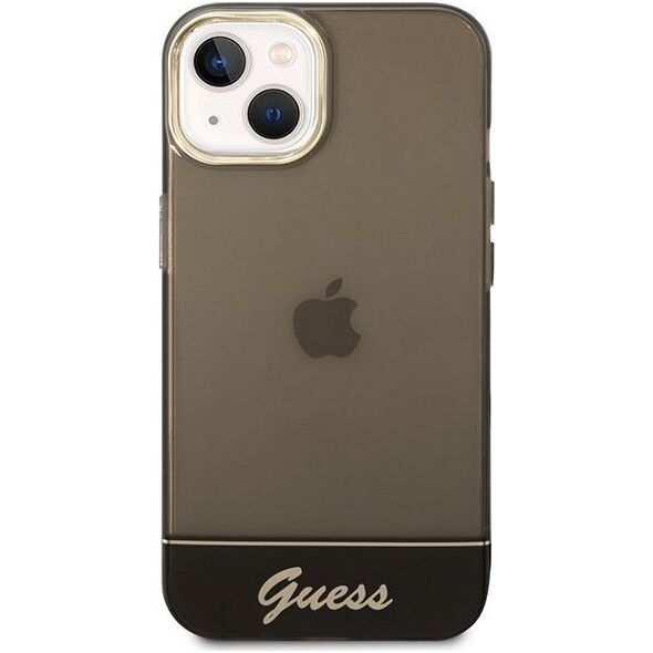 Guess Etui Guess GUHCP14MHGCOK Apple iPhone 14 Plus czarny/black hardcase Translucent