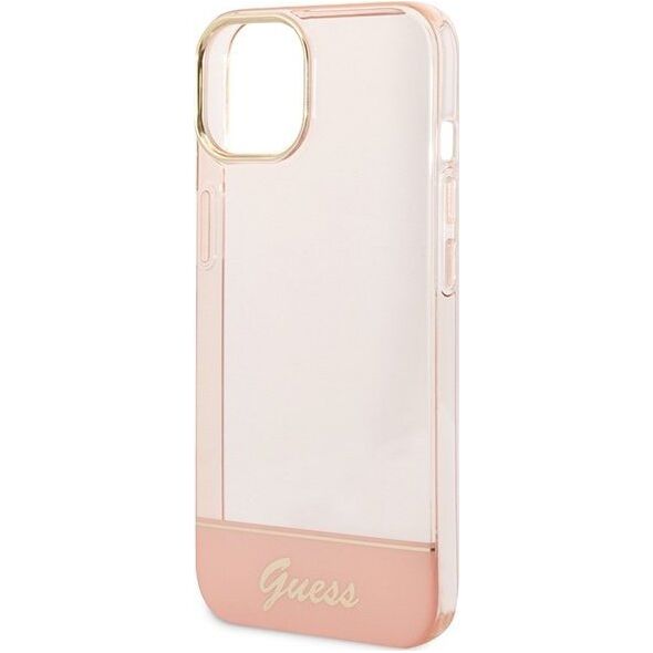 Guess Etui Guess GUHCP14MHGCOP Apple iPhone 14 Plus różowy/pink hardcase Translucent