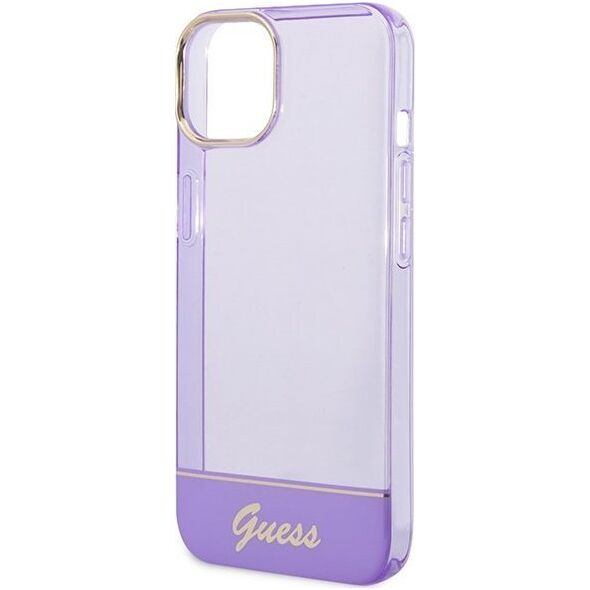 Guess Etui Guess GUHCP14MHGCOU Apple iPhone 14 Plus fioletowy/purple hardcase Translucent