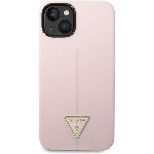 Guess Etui Guess GUHCP14MSLTGU Apple iPhone 14 Plus fioletowy/purple hardcase Silicone Triangle