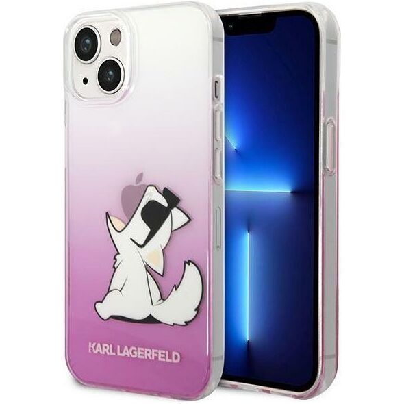 Karl Lagerfeld Etui Karl Lagerfeld KLHCP14MCFNRCPI Apple iPhone 14 Plus hardcase różowy/pink Choupette Fun
