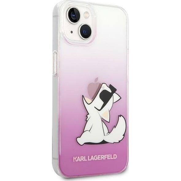 Karl Lagerfeld Etui Karl Lagerfeld KLHCP14MCFNRCPI Apple iPhone 14 Plus hardcase różowy/pink Choupette Fun