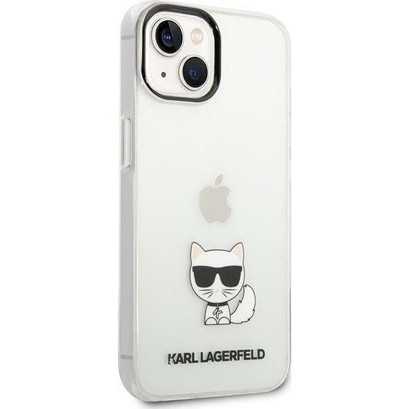Karl Lagerfeld Etui Karl Lagerfeld KLHCP14MCTTR Apple iPhone 14 Plus hardcase przeźroczysty/transparent Choupette Body