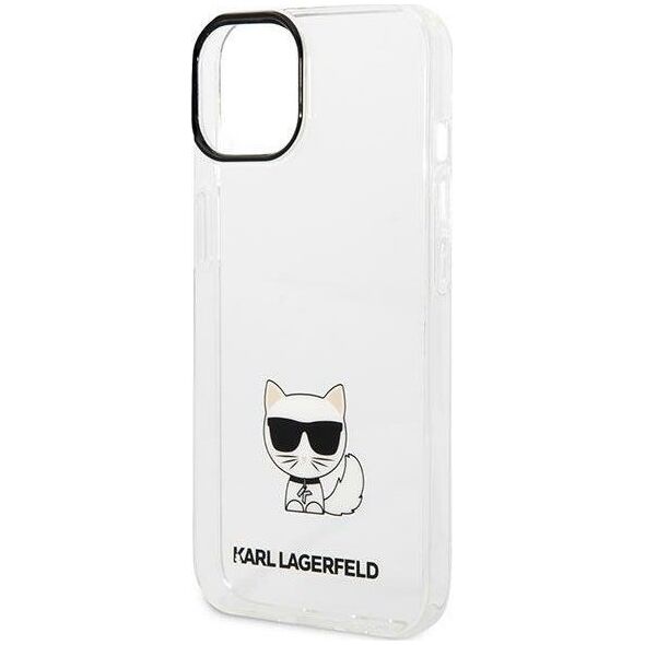 Karl Lagerfeld Etui Karl Lagerfeld KLHCP14MCTTR Apple iPhone 14 Plus hardcase przeźroczysty/transparent Choupette Body