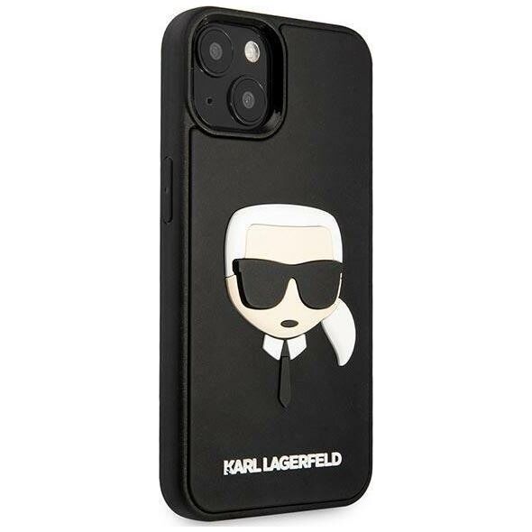 Karl Lagerfeld Etui Karl Lagerfeld KLHCP14MKH3DBK Apple iPhone 14 Plus czarny/black hardcase 3D Rubber Karl`s Head