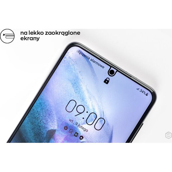 MyScreen Protector Motorola Moto E22/E22s - Szkło hartowane na lekko zaokrąglone ekrany DIAMOND GLASS LITE edge FULL GLUE