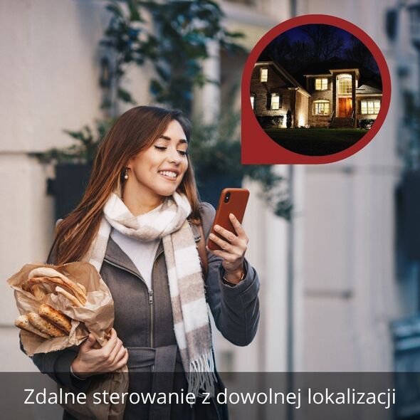 Blaupunkt Blaupunkt Żarówka LED E27 9W Smart WIFI 3000K-6500K Multicolor