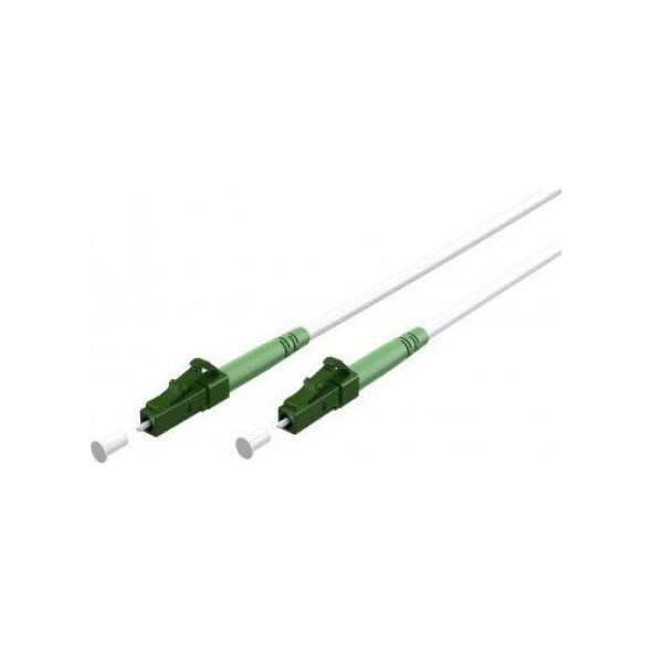 Goobay Kabel światłowodowy (FTTH), Singlemode (OS2) White, biały (Simplex), 10 m - Długość kabla 10 m