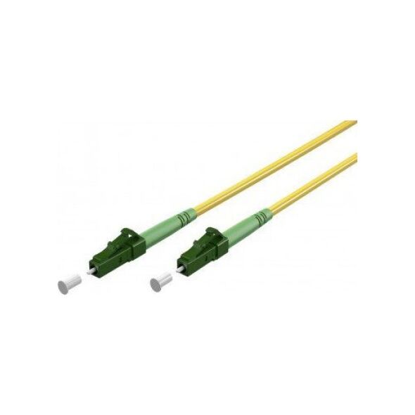 Goobay Kabel światłowodowy (FTTH), Singlemode (OS2) Yellow, Żółty (Simplex), 0,5 m - Długość kabla 0.5 m