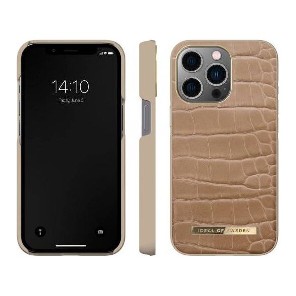 iDeal Of Sweden IDEAL OF SWEDEN IDACAW21-I2161P-325 IPHONE 13 PRO CASE CAMEL CROCO