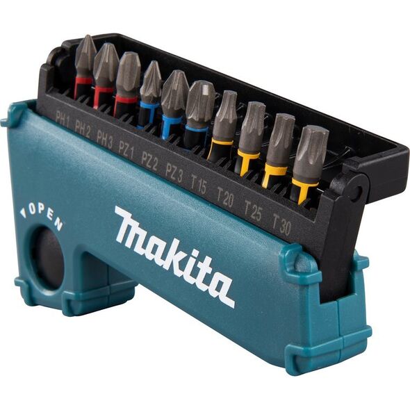 Makita ZESTAW KOŃCÓWEK UDAROWYCH 1/4" 11szt. MAKITA