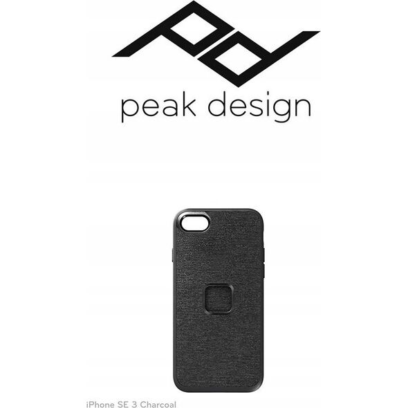 Peak Design Peak Design Mobile Etui Everyday Case Fabric iPhone SE 3 - Grafitowe