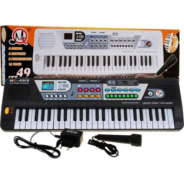 Ramiz KEYBOARD PIANINO ORGANY DZIECI PIANINKO + MIKROFON