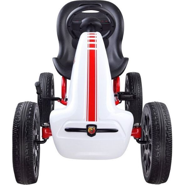 Jokomisiada GOKART ABARTH na pedały Duże miekkie koła PA0167