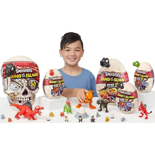 Cobi Smashers Dino Island - Czaszka gigant mix